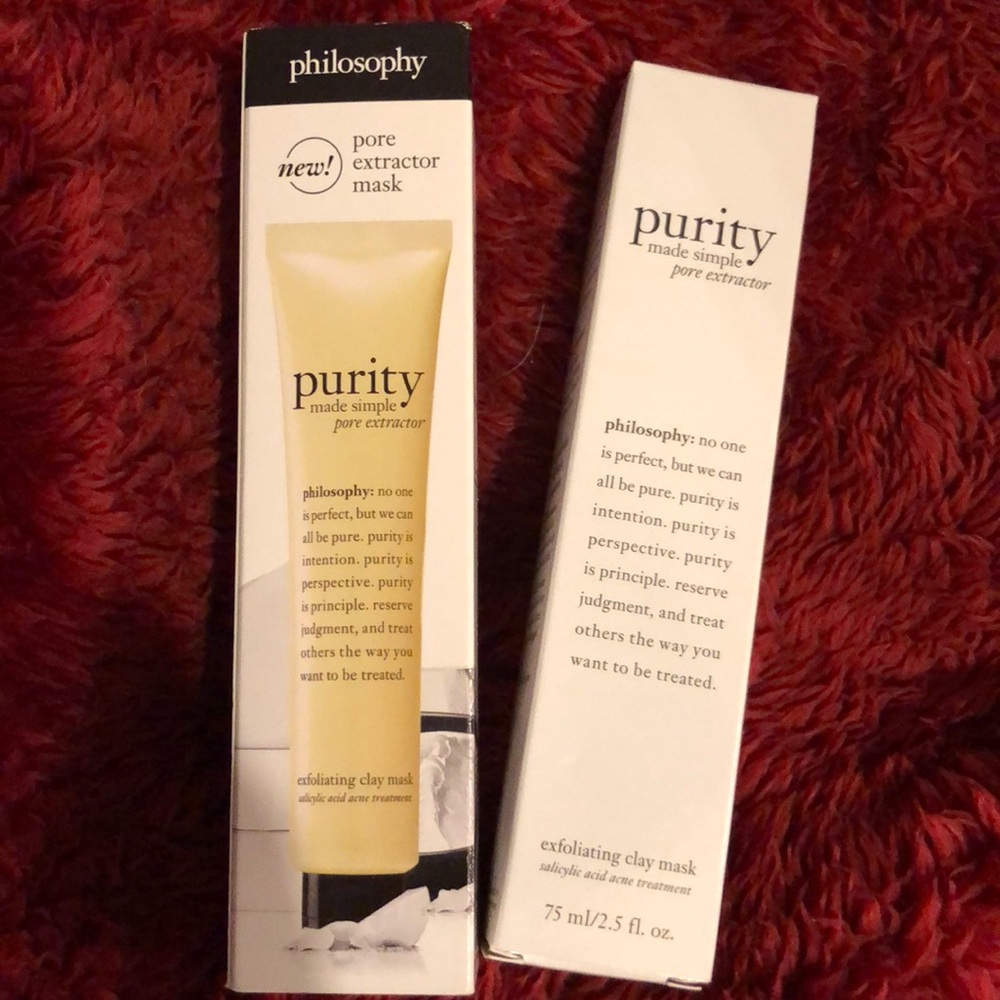 Philosophy pore extractor mask